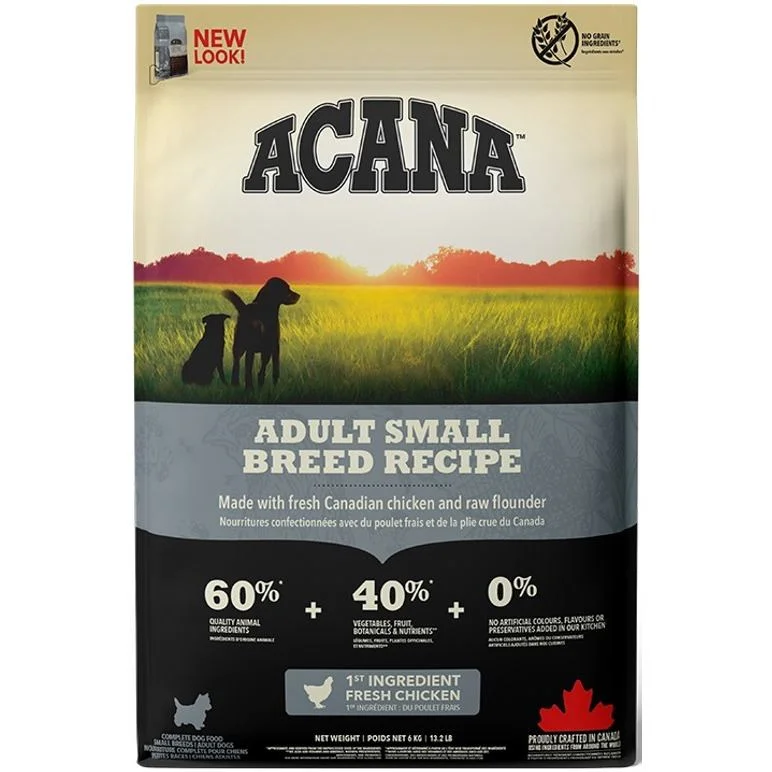 Acana Heritage Adult Small Breed Dog Food